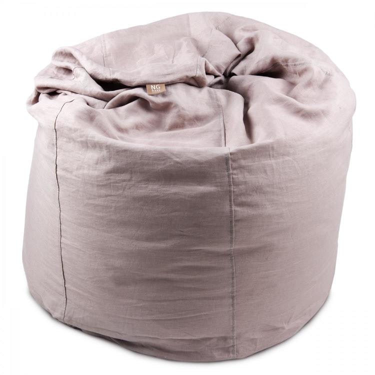 NG Baby, linen beanbag, dusty pink, mood 