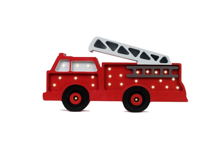 Little Lights, Children's room night light, Fire truck 