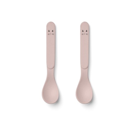 Liewood, Ruth 2-pack spoon , cat rose 