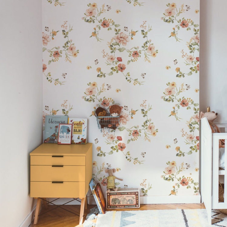 Dekornik, tapet Floral Vintage 