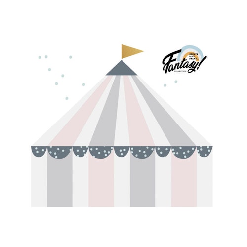 Wall Stickers Circus pastel