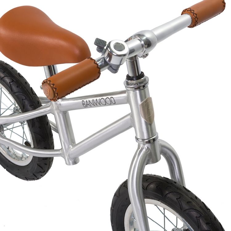 Banwood, Balanscykel the FIRST GO Chrome -Limited Edition banwood silver chrome balanscykel