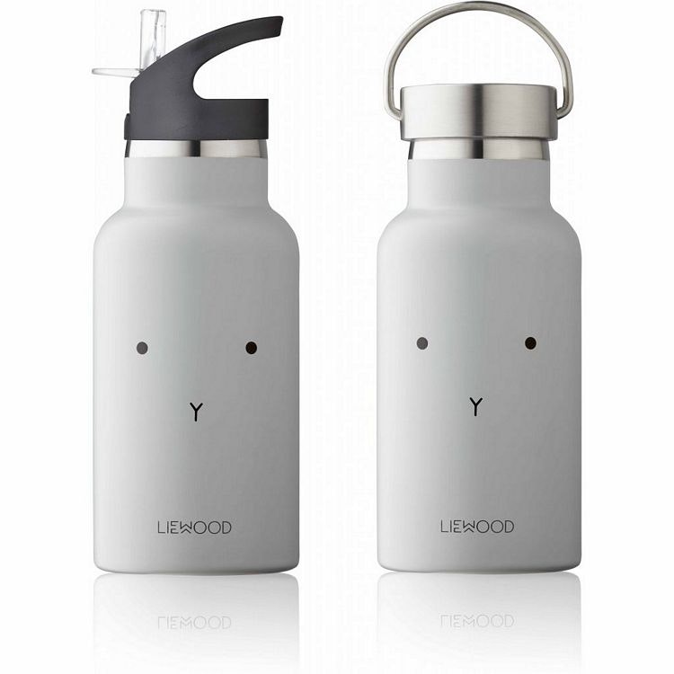 Liewood, Thermos Water Bottle Rabbit dumbo grey 