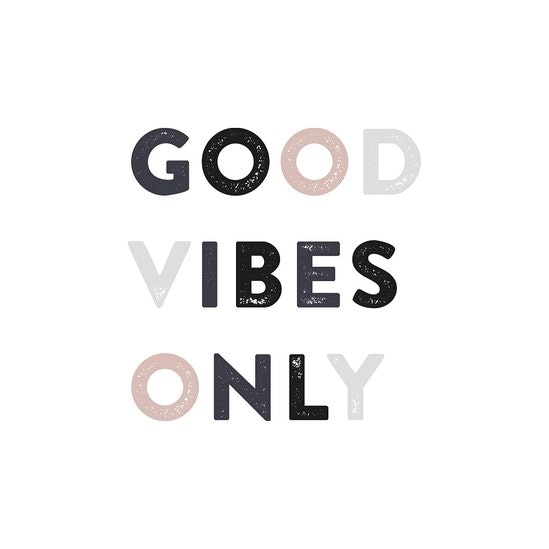 Stickstay, Good Vibes Only, wall stickers 