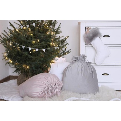 Cotton & Sweets, Christmas gift bag grey