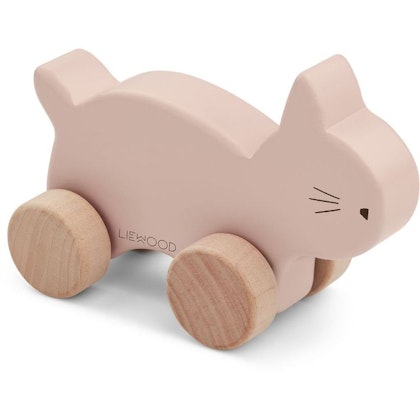 Liewood, Elena wooden toy pink cat