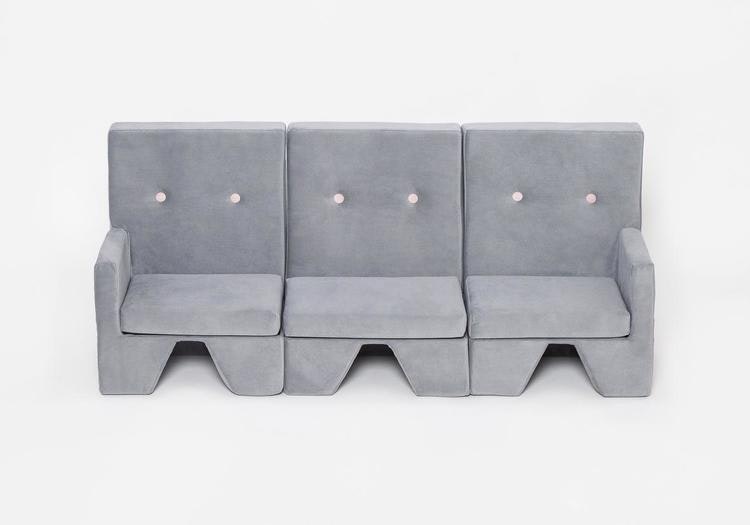 Misioo, light grey furniture set for children's room 