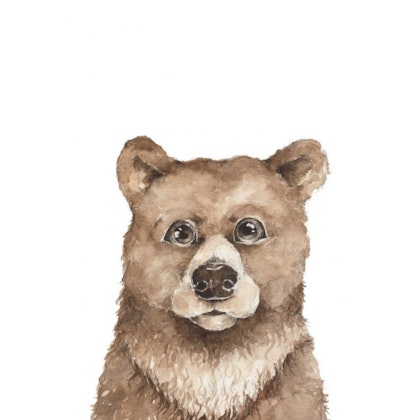 Poster Bear, poster for the children's room