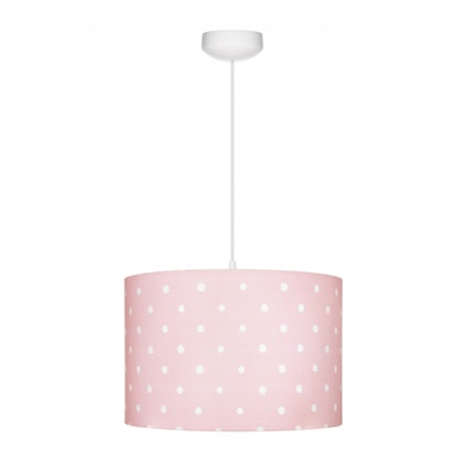 Lamps&Company, Taklampa till barnrummet, Lovely dots pink