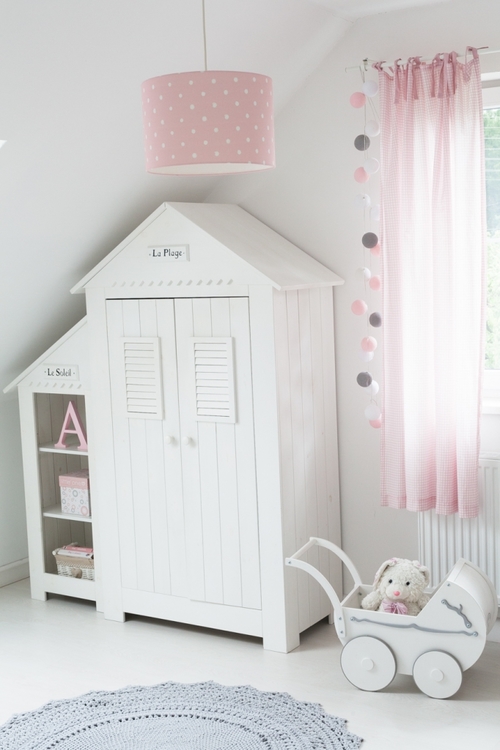 Lamps&Company, Taklampa till barnrummet, Lovely dots pink 