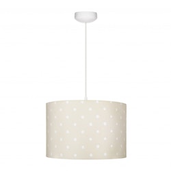 Lamps&Company, Taklampa till barnrummet, Lovely dots beige