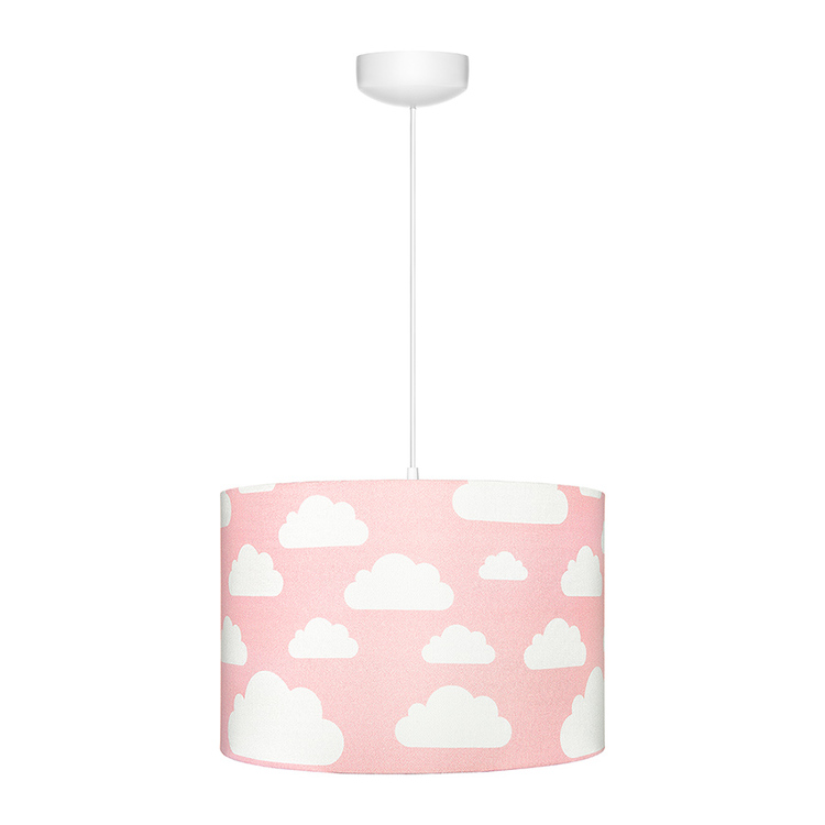 Lamps&Company, Rosa taklampa till barnrummet, moln 