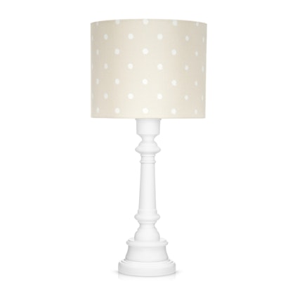 Lamps&Company, Bordslampa till barnrummet, dots beige