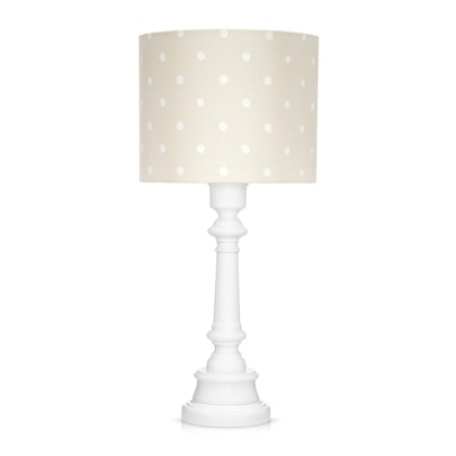 Lamps&Company, Bordslampa till barnrummet, dots beige