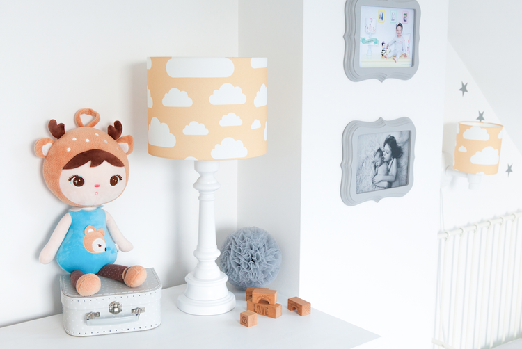 Lamps&Company, Table lamp for the children's room, mustard cloud 