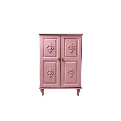 Cabinet for children's room, Charlotte pink