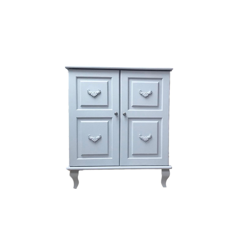 Chest of drawers for children's room, Melody cabinet grey 