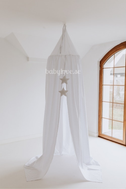 Vit sänghimmel | Prisvärd sänghimmel till barnrum| Babylove Vit sänghimmel | Prisvärd sänghimmel till barnrum| Babylove