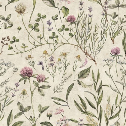 Wallpaper Vintage Botanic