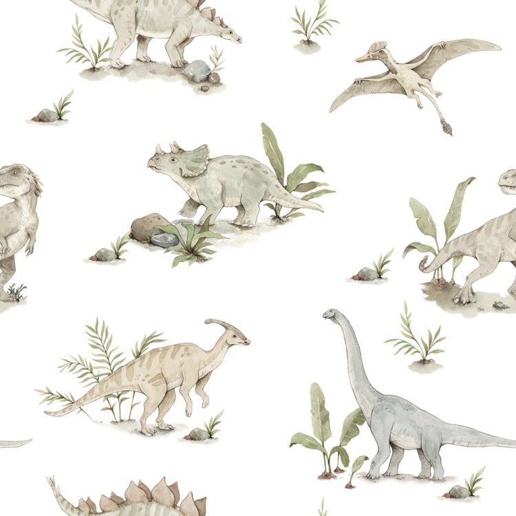Wallpaper happy dinosaurs 
