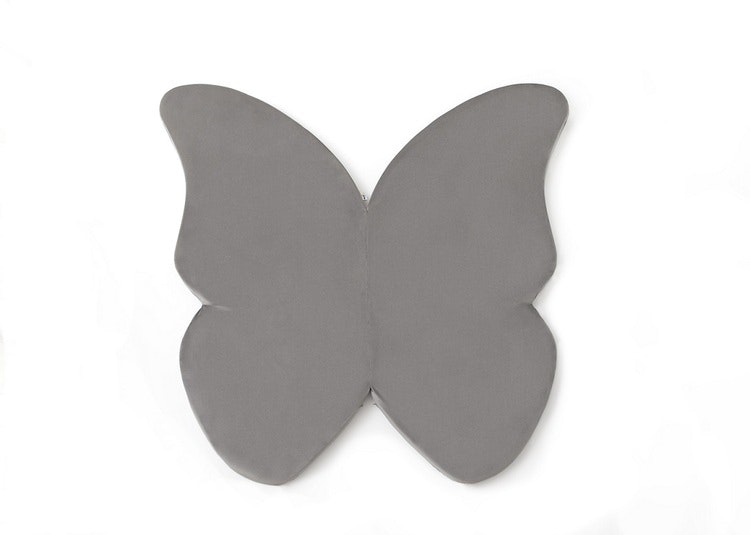 Misioo, Large and flexible play mat ,grey butterfly 