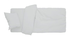 Babylove, Grey duvet cover set 90x160 for junior bed