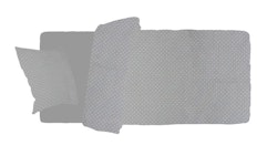 Babylove, Dark grey duvet cover set 90x160 for junior bed/children's bed