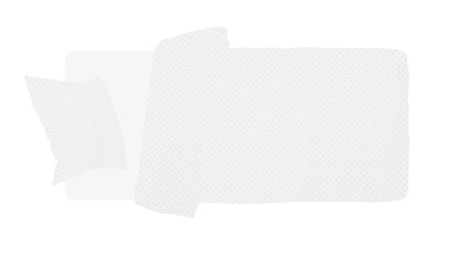 Babylove, Duvet cover set grey polka dots 90x160 for junior bed