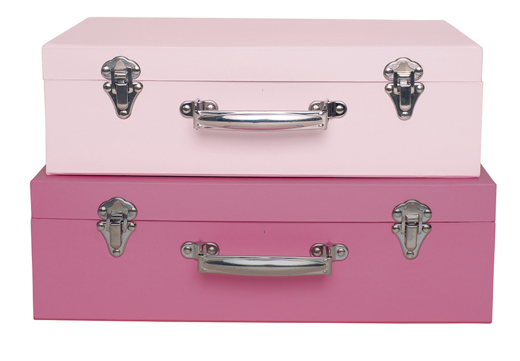 Jabadabado, Suitcase pink 2-pack 