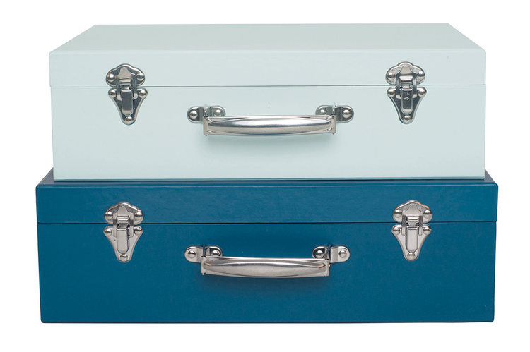 Jabadabado, Suitcase blue 2-pack 