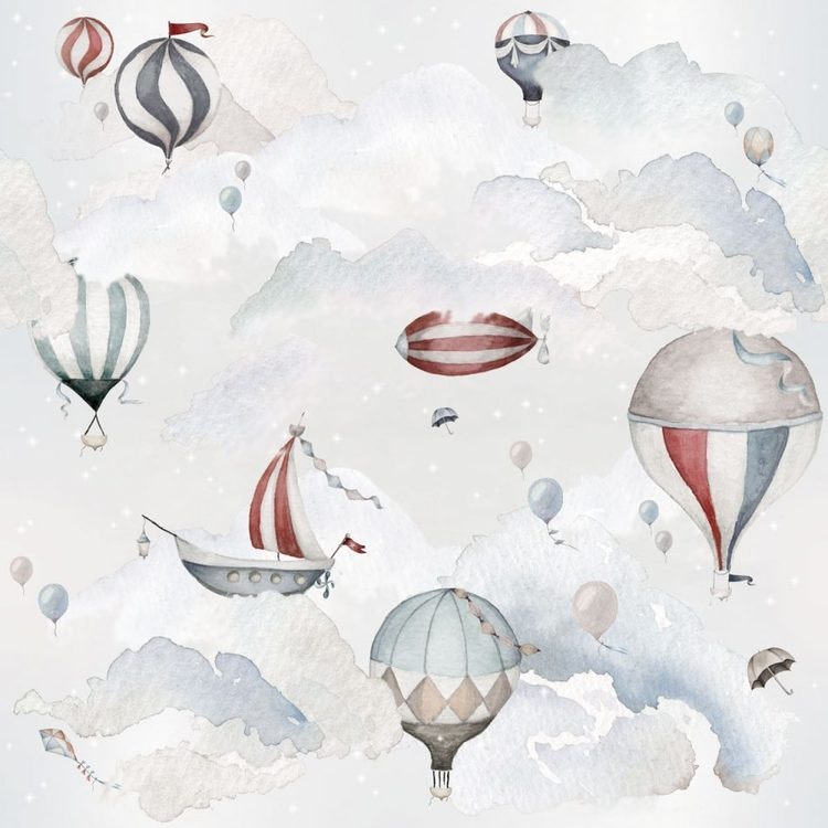 Wallpaper Baloons adventure - Babylove.se