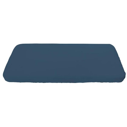 Sebra, royal blue , blue Stretch sheet junior bed 70-80x160