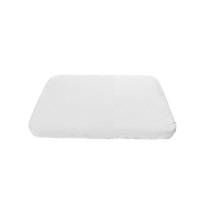 Sebra, white organic cotton Stretch sheet, crib 70x120