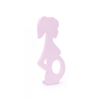 Photo frame Pregnant pink for ultrasound image