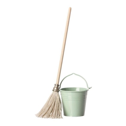 Maileg, Cleaning kit with mop and bucket