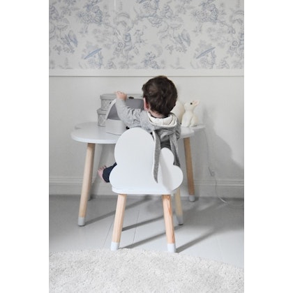Grey cloud chair for the children's room