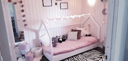 White house bed 90x190 for children's room