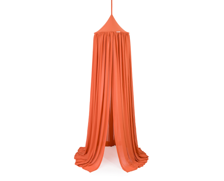 Cotton&Sweets, burnt red bed canopy for the children's room 