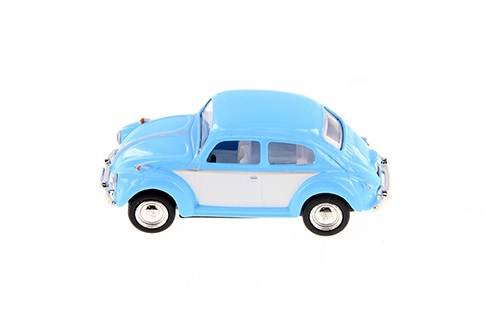 Toy car Volkswagen pastel classic beetle mini blue 