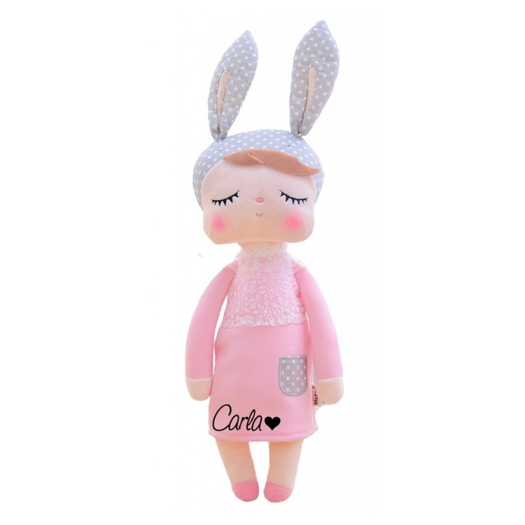 Pink rabbit doll 