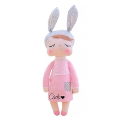 Pink rabbit doll