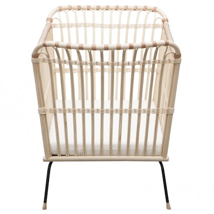 Bermbach, baby bed rattan, Frederik