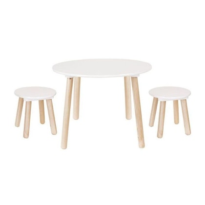 Furniture set table with two stools, Jabadabado