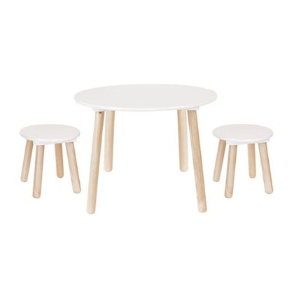Furniture set table with two stools, Jabadabado