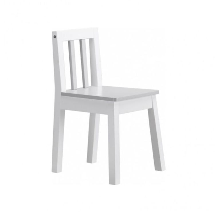 Kids Concept, white/grey chair line 