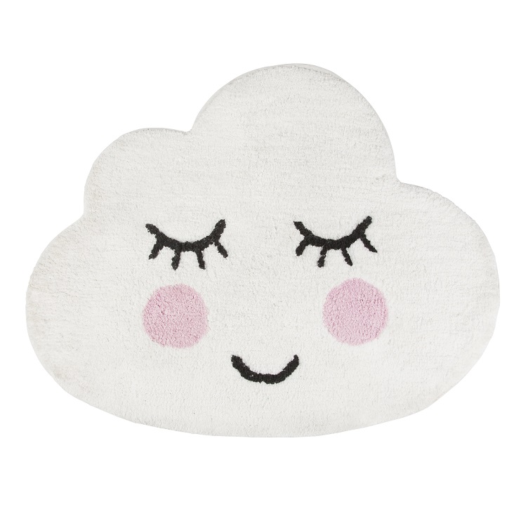 Sass & Belle, carpet for children's room clouds 