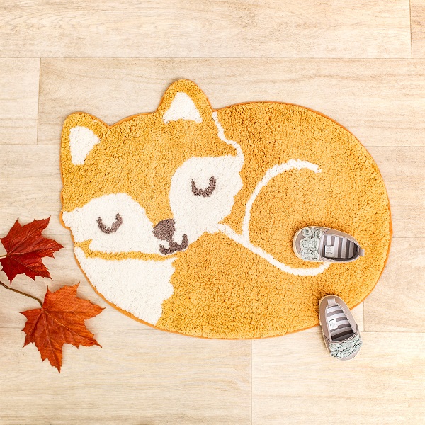 Sass & Belle, carpet for children's room fox 