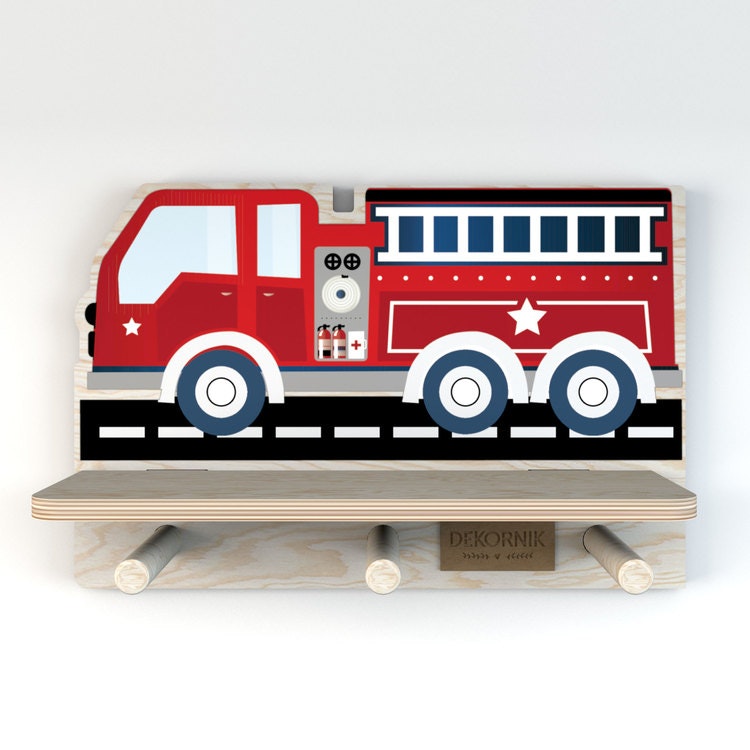Dekornik, shelf fire truck 