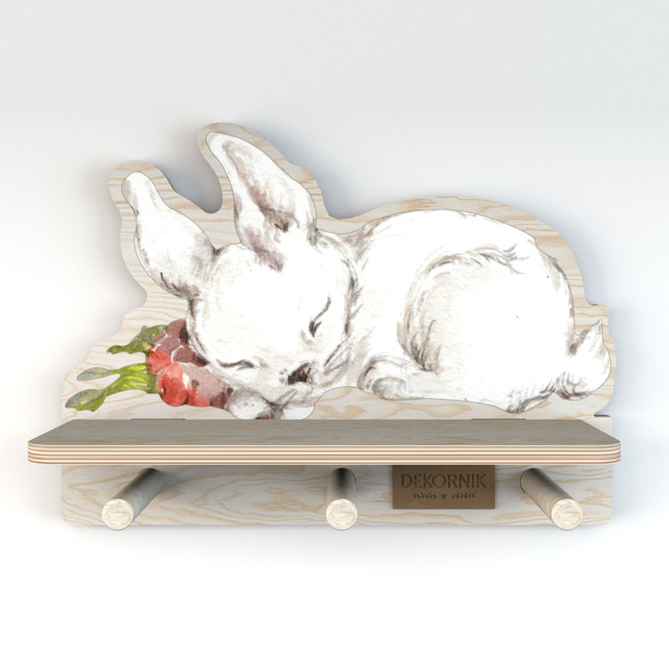 Dekornik, shelf rabbit 