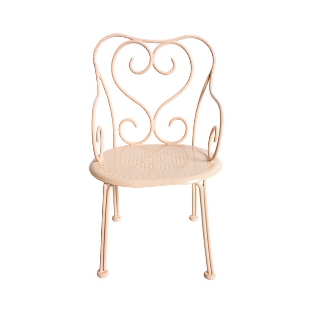 Maileg, chair mini pink vintage 